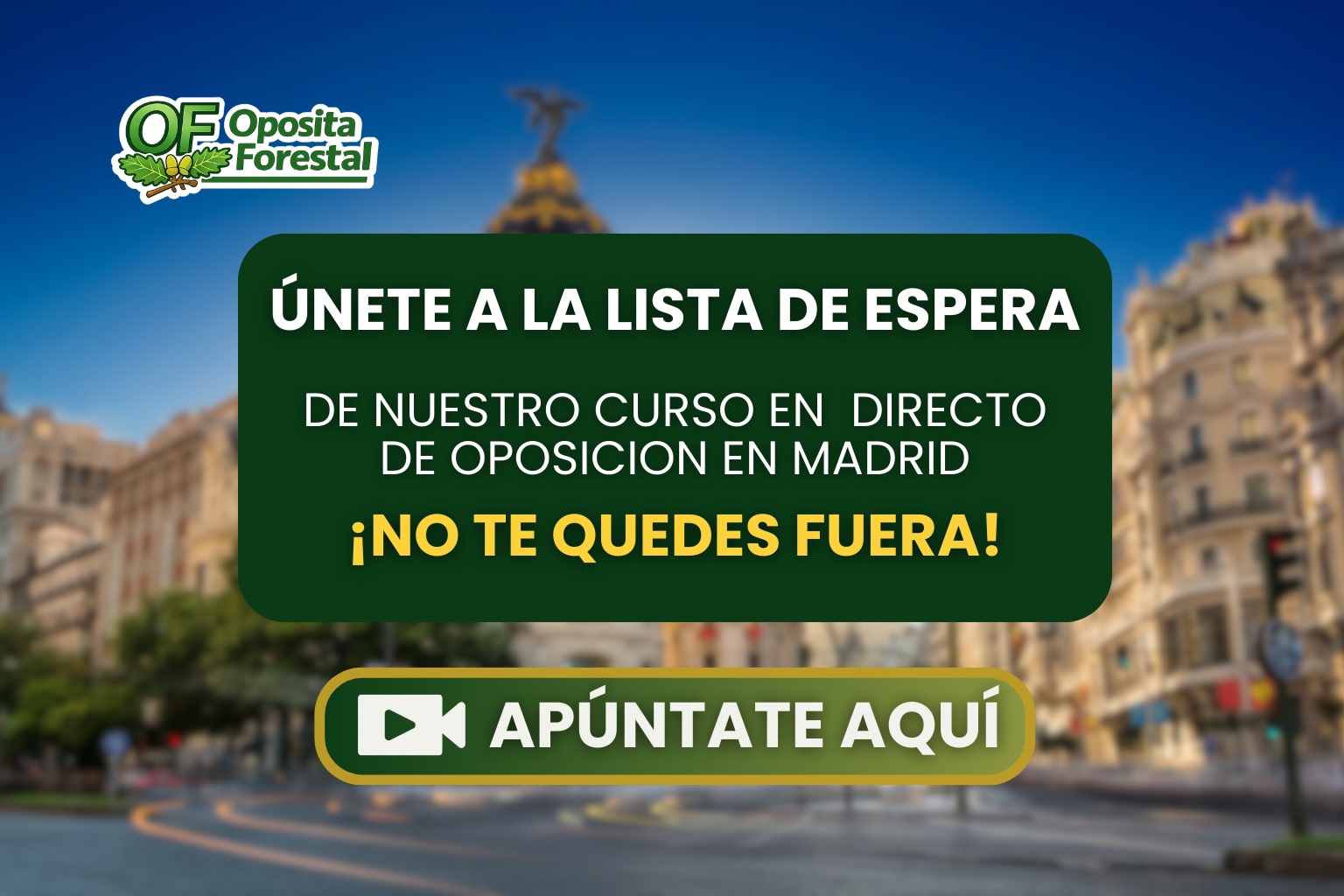 agente forestal madrid oposiciones preparacion